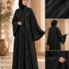 Black Premium Embroidered Abaya