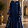 Royal Navy Embroidered Abaya